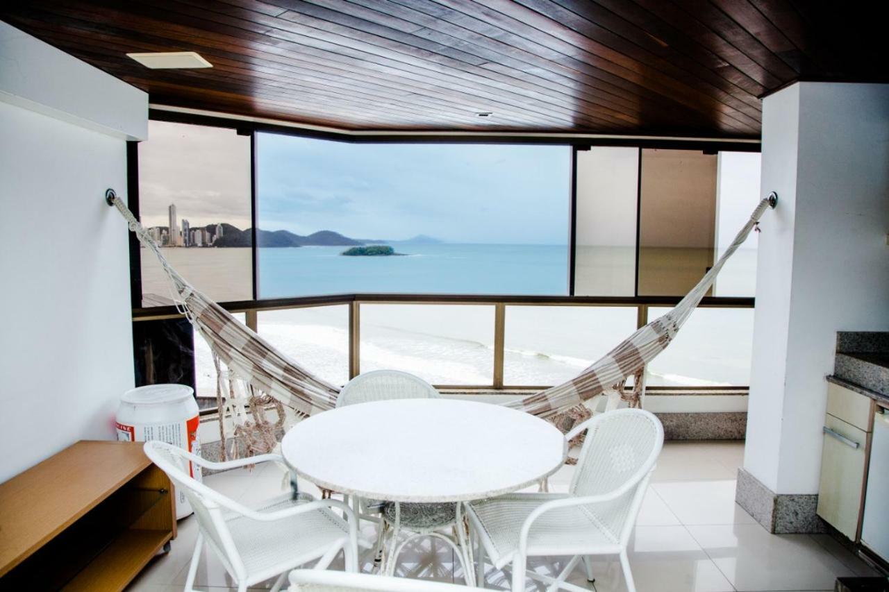 Apto Frente Mar Bal Camboriu Pe Na Areia Fantastica E Encantadora Vista Mar Balneário Camboriú Zewnętrze zdjęcie